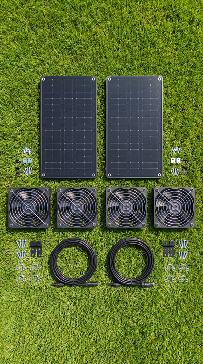 Doghouse Ventilator Fan Duo Ventilator Kit